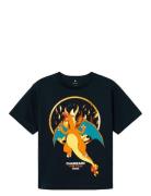 Nkmscotty Pokemon Ss Nreg Top Box Sky Tops T-Kortærmet Skjorte Navy Name It