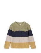 Koda Stripe Knit Jumper Tops Knitwear Pullovers Multi/patterned Liewood