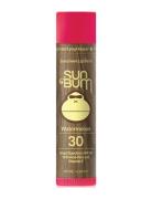 Sun Bum Original Spf 30 Sunscreen Lip Balm Watermelon Solcreme Ansigt Nude Sun Bum