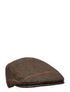 Barbour Chev Flat Cap Accessories Headwear Flat Caps Khaki Green Barbour