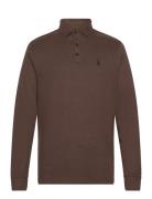 Luxury Jersey Polo Shirt Tops Polos Long-sleeved Brown Polo Ralph Lauren