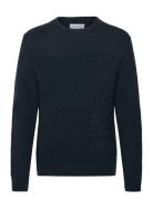 Tillier Maison Labiche Tops Knitwear Round Necks Navy Maison Labiche Paris