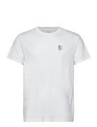 Popin Croco Incognito/Gots Tops T-Kortærmet Skjorte White Maison Labiche Paris