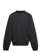 Light Terry Solo Sweatshirt Tops Sweatshirts & Hoodies Sweatshirts Black Mads Nørgaard