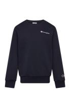 Crewneck Sweatshirt Tops Sweatshirts & Hoodies Sweatshirts Navy Champion