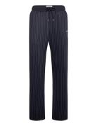 Ballier Casual Pinstripe Track Pant Bottoms Trousers Casual Navy Les Deux