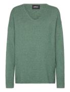 Olmrica Life L/S V-Neck Pullo Knt Tops Knitwear Jumpers Green Only Maternity