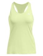 Tech Mesh Racer Tank Sport T-shirts & Tops Sleeveless Yellow Under Armour