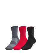 Ua 3-Maker 3Pk Mid-Crew Sport Socks Regular Socks Multi/patterned Under Armour