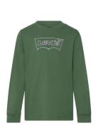 Levi's® Rope Batwing Tee Tops T-shirts Long-sleeved T-Skjorte Green Levi's