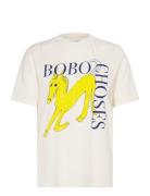 Bobo Choses Wonder Horse T-Shirt Tops T-shirts & Tops Short-sleeved White Bobo Choses