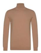 Merino Wool Roll Tops Knitwear Turtlenecks Beige Clean Cut Copenhagen