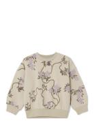 Tree Of Life Sweatshirt Tops Sweatshirts & Hoodies Sweatshirts Beige Garbo&Friends