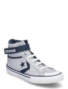 Pro Blaze Strap Hi Ghost Town/Navy/White High-top Sneakers Grey Converse