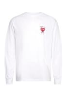 Panic Long Sleeve Tops T-Langærmet Skjorte White Makia