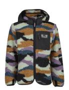 Exa Pr Kids Fz 2 Outerwear Fleece Outerwear Fleece Jackets Multi/patterned Didriksons