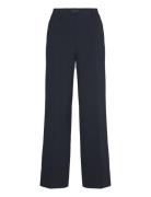 Pant Leisure Long Bottoms Trousers Straight Leg Navy Gerry Weber Edition