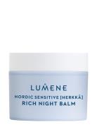 Lumene Nordic Sensitive Rich Night Balm 50 Ml Nattkräm Beauty Women Skin Care Face Moisturizers Night Cream Nude LUMENE