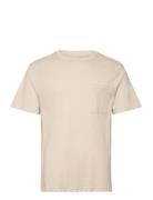 Sddurant Ss Tee Tops T-Kortærmet Skjorte Cream Solid