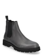 Lightweight Chelsea Boot - Grained Leather Støvlet Chelsea Boot Grey S.T. VALENTIN