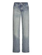 Trouser Denim Sia Mid Blue Bottoms Jeans Straight-regular Blue Lindex