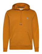 L/S Sticker Pete Pul Tops Sweatshirts & Hoodies Hoodies Orange Original Penguin