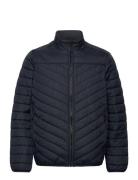 Light Weight Quilted Jacket Quiltet Jakke Navy Lindbergh