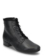 Laced Ankle Boot Shoes Boots Ankle Boots Ankle Boots With Heel Black Gabor