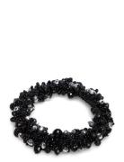 Pearli Hair Tie Accessories Hair Accessories Scrunchies Black Becksöndergaard