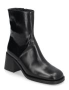 264-Diouma Cuir Shoes Boots Ankle Boots Ankle Boots With Heel Black Jonak Paris