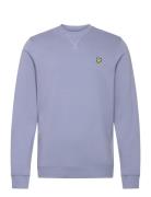 Crew Neck Sweatshirt Tops Sweatshirts & Hoodies Sweatshirts Blue Lyle & Scott