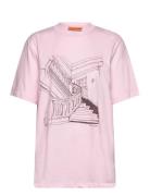 Short Sleeve T-Shirt, 2243 Light Je Tops T-shirts & Tops Short-sleeved Pink STINE GOYA