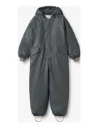 Wintersuit Ludo Outerwear Coveralls Snow-ski Coveralls & Sets Black Wheat