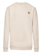 Crew Neck Sweatshirt Tops Sweatshirts & Hoodies Sweatshirts Beige Lyle & Scott