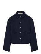 Neyasy Shirt Tops Shirts Long-sleeved Shirts Navy Sofie Schnoor Young