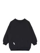 Relaxed Sweatshirt Tops Sweatshirts & Hoodies Sweatshirts Black Gugguu