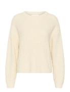 Carrymw Knit Pullover Tops Knitwear Jumpers White My Essential Wardrobe