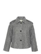 Kctary Jacket Uldjakke Jakke Grey Kaffe Curve