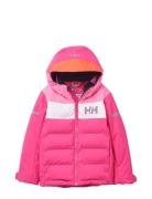 K Vertical Ins Jacket Sport Jackets & Coats Puffer & Padded Pink Helly Hansen