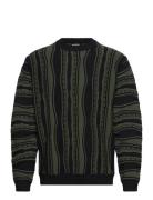 Rrteton Knit Regular Fit Tops Knitwear Round Necks Black Redefined Rebel