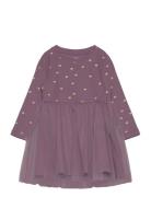 Nmfnadja Ls Dress Noos Dresses & Skirts Dresses Casual Dresses Long-sleeved Casual Dresses Purple Name It