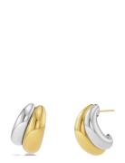 Furo Duo Creoles Mixed Accessories Jewellery Earrings Hoops Gold Edblad