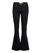 Noos-Marija Jeans Swan Deep Black Bottoms Jeans Flares Black Pieszak