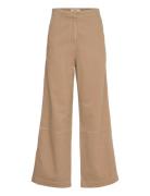 Harrison - Canvas Twill Bottoms Jeans Wide Beige Day Birger Et Mikkelsen