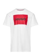 Short Sleeves Tee-Shirt Tops T-Kortærmet Skjorte White Hugo Kids