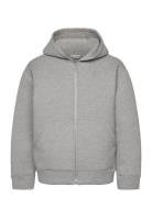 Aaju Unikko Placement Tops Sweatshirts & Hoodies Hoodies Grey Marimekko