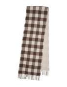 Florenca Scarf Accessories Scarves Winter Scarves Brown Becksöndergaard