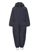 Nylon Junior Suit - Solid Outerwear Coveralls Snow-ski Coveralls & Sets Navy Mikk-line