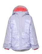 Mighty Mogul Iii Printed Jacket Outerwear Jackets & Coats Quilted Jackets Purple Columbia Sportswear