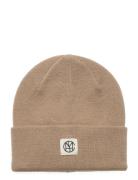 Mschmojo Icon Beanie Key Accessories Headwear Beanies Brown MSCH Copenhagen